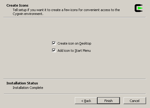 [Cygwin installer]